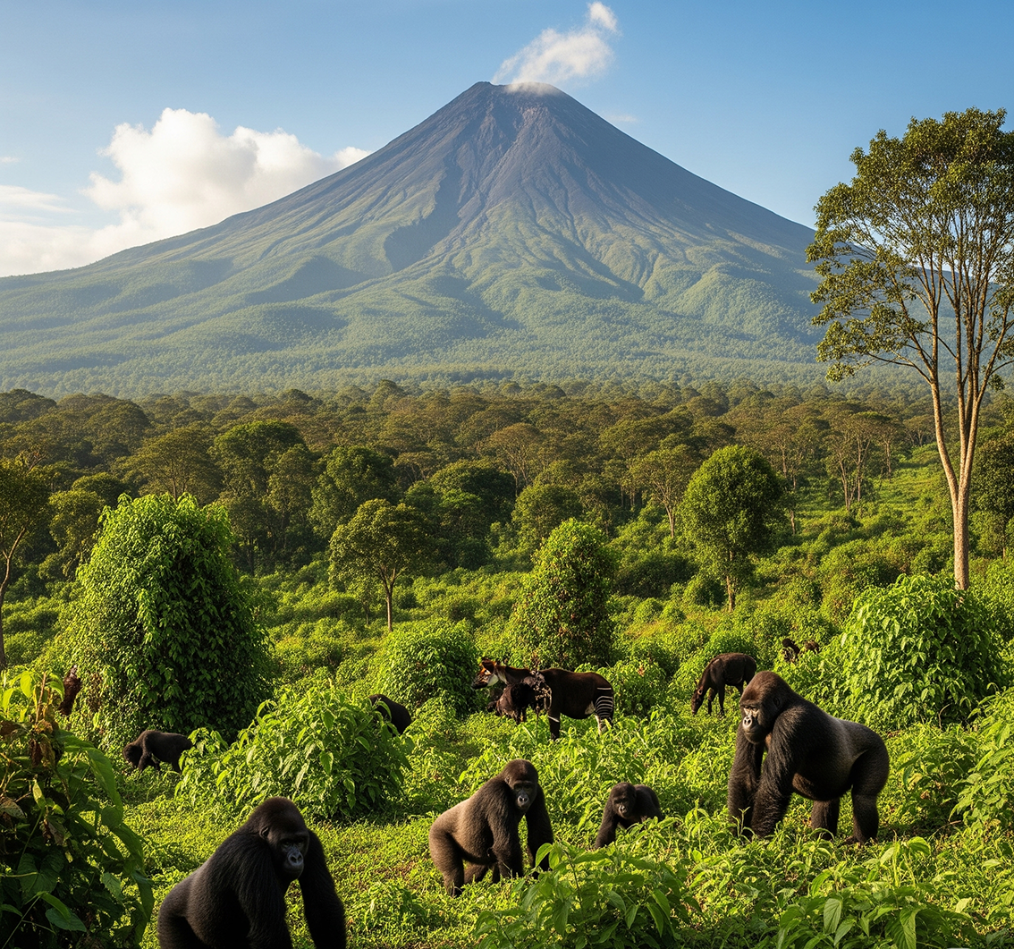 Parc National des Virunga